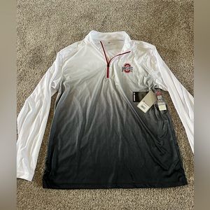 Ohio State Dry Fit Quarter Zip